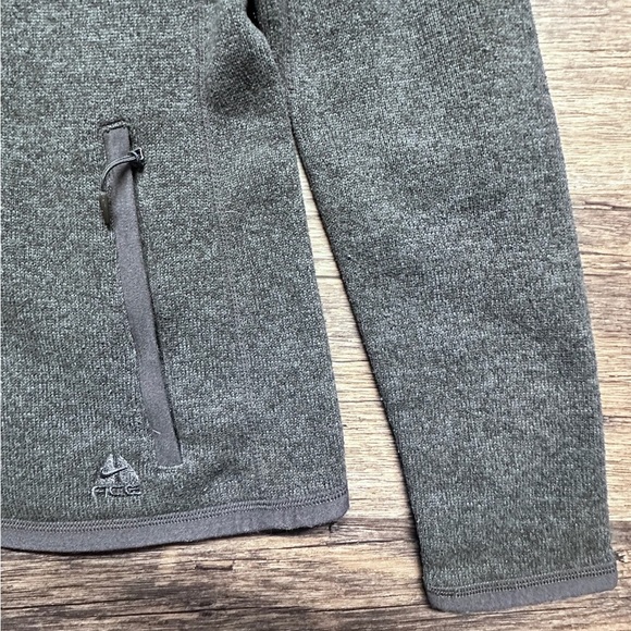 Nike ACG Gray Full Zip Fleece Lined Jacket - Picture 7 of 12